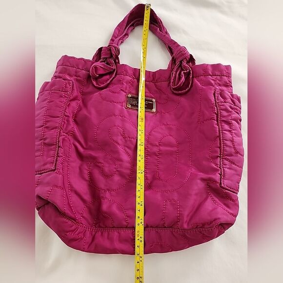 Marc by Marc Jacobs Tote Bag Pink Fuchsia Workwear Everyday Essential Quilted - Picture 7 of 14
